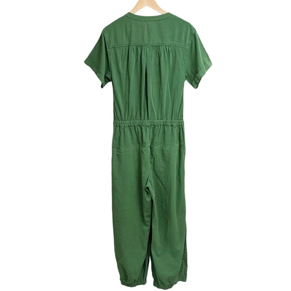 Free People To The Sky Parachute Coverall One Piece Jumpsuit Green - Picture 3 of 8